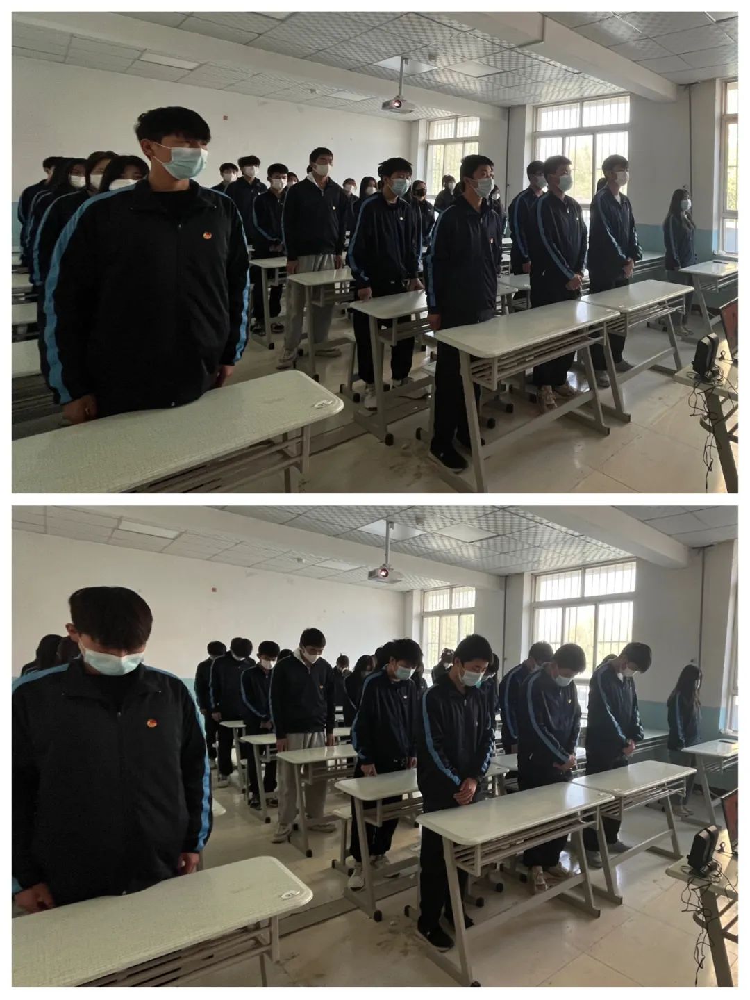 喜迎二十大 永远跟党走 | 我校组织全体师生收看中国共产党第二十次全国代表大会开幕会